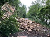 Heavier rains due to climate change causing more landslides and rockfalls in Minnesota