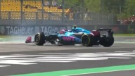 El reemplazante de Franco Colapinto, sufrió un trompo en la primera práctica de Monza y quedó último