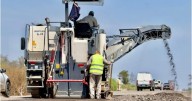 Comenzaron las obras de repavimentación en la Ruta Nacional 16 entre El Galpón y El Tunal