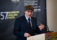 Puigdemont reivindica el 1-O como un «éxito» y reclama «paciencia» para culminar la independencia