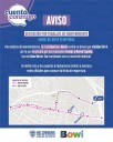 Ruta Bowí Sur–Norte suspende servicio en dos estaciones