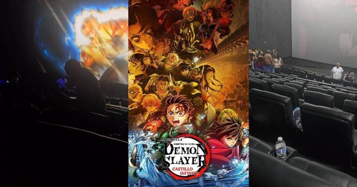 |VIDEO| Hombre orina a asistentes durante función de Demon Slayer