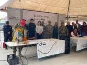Inician canje de armas en Guadalupe, incluidas las de juguete