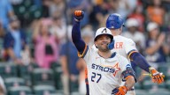 Altuve's homer and Garcia's strong return power the Astros past the Angels, 8