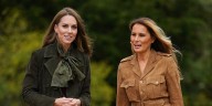 Melania Trump & Kate Middleton Do Joint Outing Together During State Visit to UK 