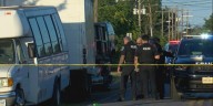 1 teen, 1 adult shot on Old Midlothian Turnpike