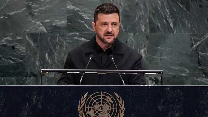 «Las armas deciden quién sobrevive», sostiene Zelenski ante la Asamblea General de la ONU