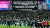 Eagles-Cowboys game suspended as lightning near stadium