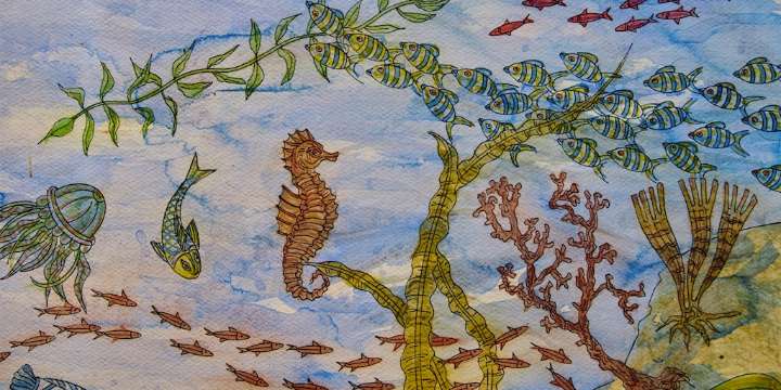 Erneste Pesce, entre laberintos y paisajes en el Palacio Duhau