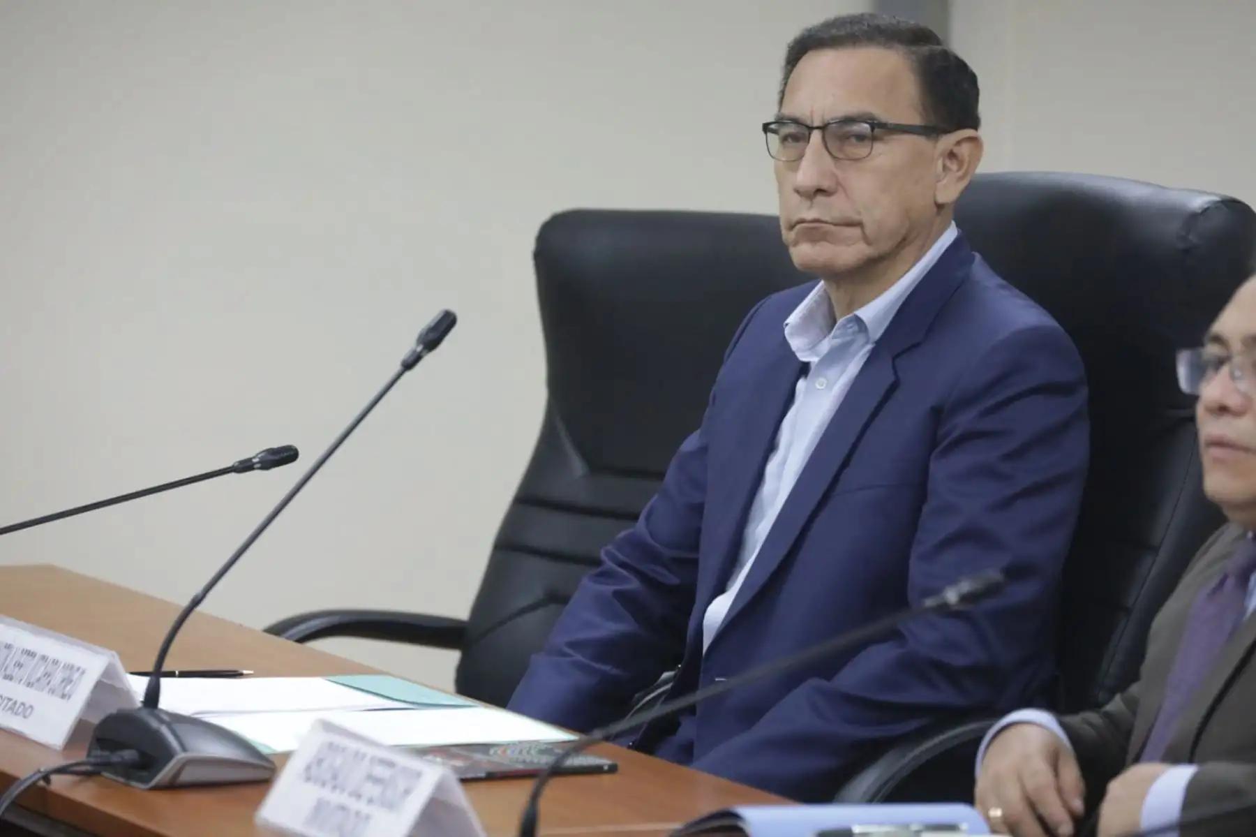 Congreso: aprueban informe final que recomienda acusar a Martín Vizcarra
