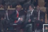 President Trump, Elon Musk reunite at Charlie Kirk funeral service after bitter feud