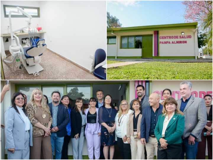 Pampa Almirón ya cuenta con un centro de salud totalmente renovado
