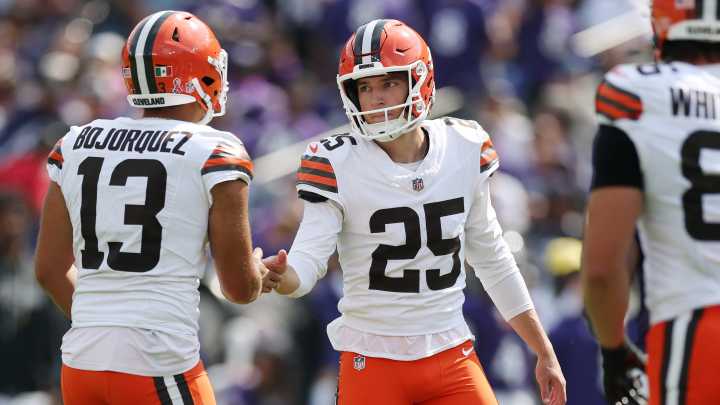 Browns injury update | Kicker Andre Szmyt cleared to kick vs. Packers
