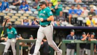 Cal Raleigh breaks Mickey Mantle’s switch-hitter home run record with No. 55