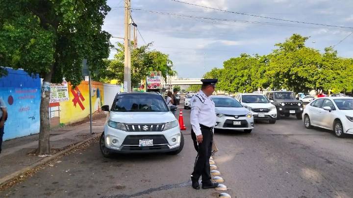 SSPyTM despliega operativo vial en Culiacán por regreso a clases