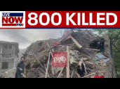 800 killed after earthquake hits Afghanistan