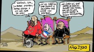 La inmortalidad de China, Rusia y Corea del Norte, en la viñeta gráfica de Alfredo Boto