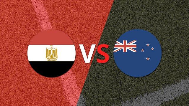 Egipto se enfrenta ante la visita Nueva Zelanda por la fecha 2 del grupo A
