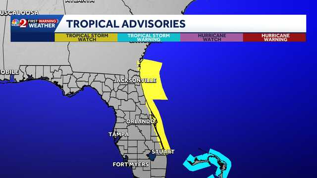 Tropical Depression 9: Tropical storm watches issued for Florida