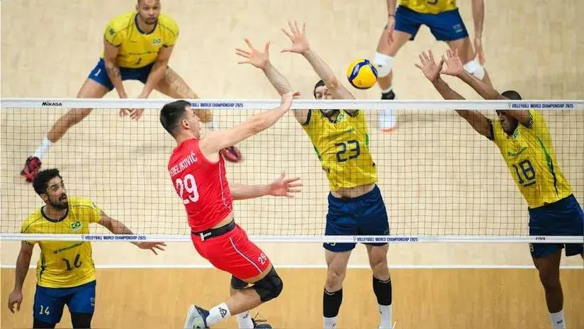 ¡De no creer! Brasil quedó eliminado del Mundial de Vóley Masculino 2025 en la primera ronda