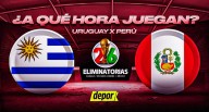 ¿Dónde ver Perú vs. Uruguay y a qué hora juegan?