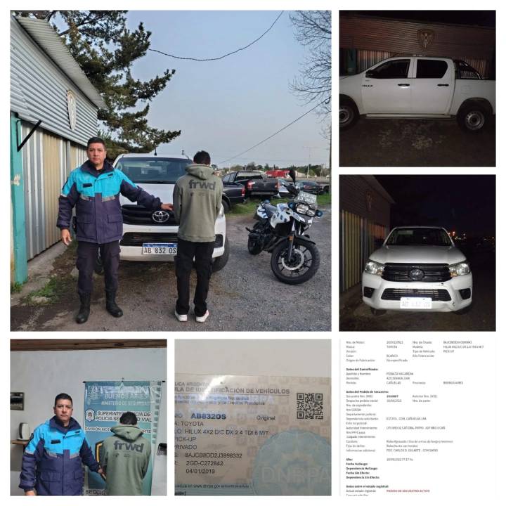 Secuestran vehículos robados en Cañuelas y en Mercedes
