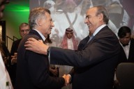 "Buena relación". Francos se mostró junto a Macri luego del salvataje que anunció Estados Unidos