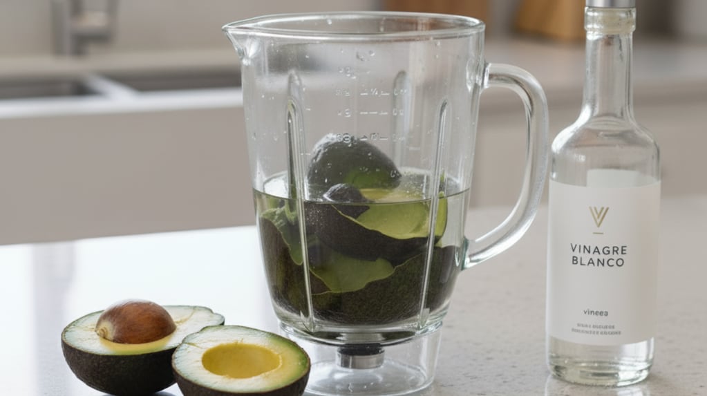 Licuar cáscara de palta y vinagre: por qué recomiendan hacerlo y para qué sirve