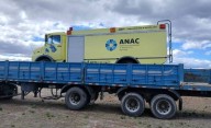 Tras gestiones de Sastre ante ANAC, llegó una autobomba para el Aeropuerto de Madryn