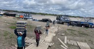 Colombia's lone Amazon port faces drying river and rising tensions with Peru