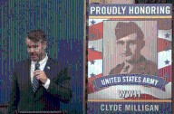 Senator Todd Young Honors Hoosier Veteran Clyde Milligan Who Just Turned 100 Years Old