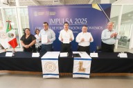 Entrega UA de C los apoyos del Proyecto Impulsa 2025