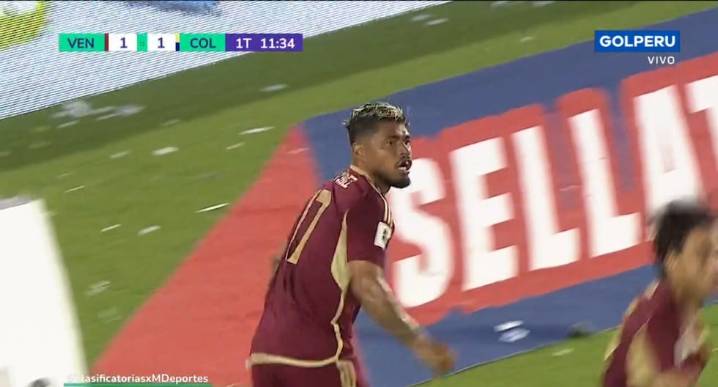 Goles de Venezuela vs. Colombia por Eliminatorias | Gol de La Vinotinto | Josef Martínez | Telasco Segovia 
