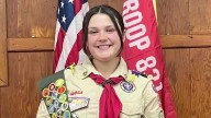 Teen becomes first girl in her county to earn Eagle Scout rank