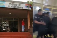 Quisieron meter preso a un joven por hacer ''willy'' con su moto y sus familiares intentaron liberarlo a los golpes