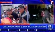 Mayumi Navarro regresa a Piura tras ser rescatada en Colombia