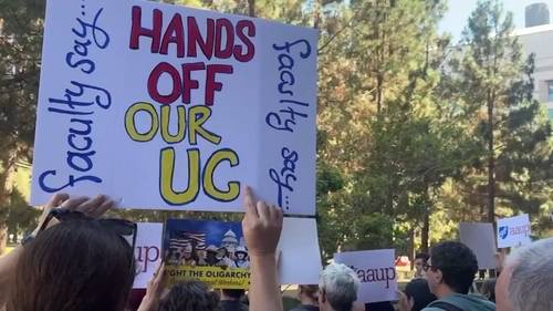 University of California students, professors and staff sue the Trump administration