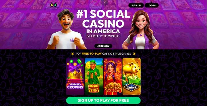 Crown Coins Casino promo: Sign up at claim 100K CC + 2 free SC