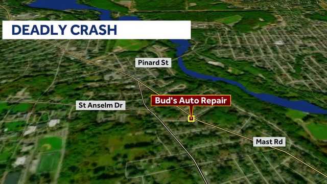 Manchester police investigating deadly crash on Mast Road