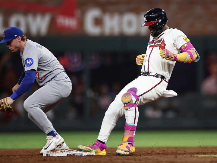 Casi Jonrón y nuevo imparable de Ronald Acuña