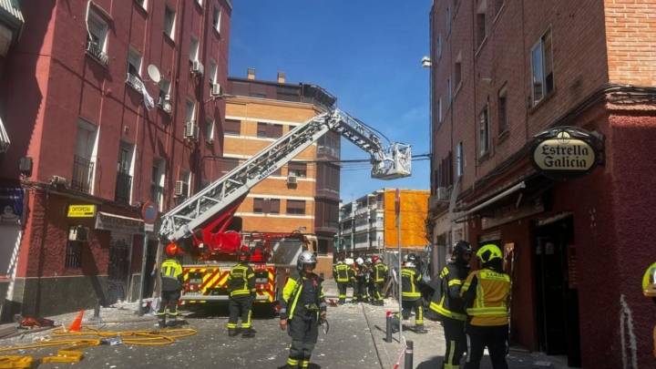 Explosión por presunta fuga de gas en un bar de Madrid deja 25 heridos