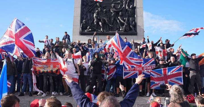 Nine arrested and 'many more will be' after Tommy Robinson protest, police warn