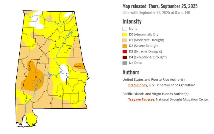 Fire Danger Advisory issued for Alabama