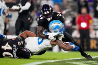 Lions grades: Jared Goff deals, David Montgomery rumbles, defense stacks sacks vs. Ravens