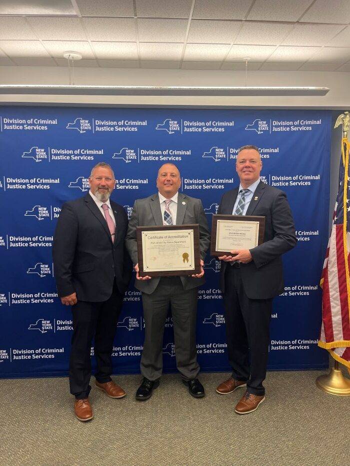 Port Jervis receives State Law Enforcement Accreditation