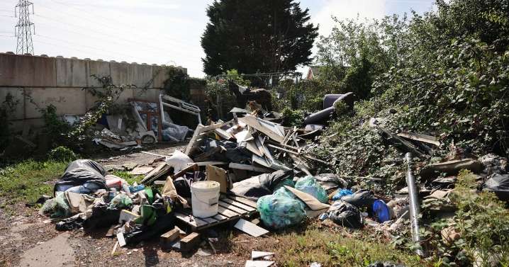UK town becomes fly-tipping horror show as locals complain they 'can't sell our homes'