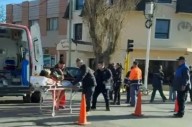 Río Gallegos: ciclista y peatón menor de edad resultaron involucradas en un accidente vial