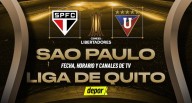 Canales de transmisión del LDU de Quito vs. Sao Paulo: horarios confirmados