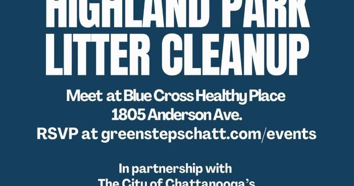 City of Chattanooga, Green Steps partnering for Highland Park Litter Cleanup on November 8