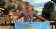 Matías Díaz volvió a dejar bien alto al deporte de Santa Cruz